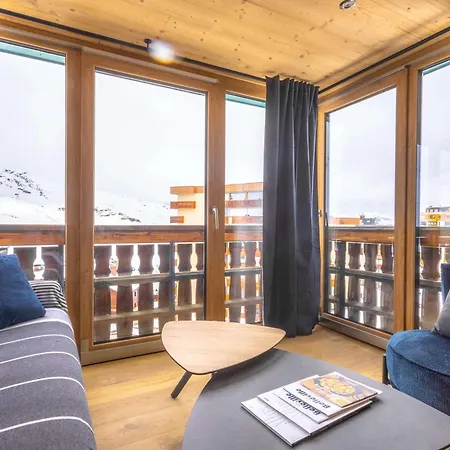 4 Pers. 40m², Style Montagne Moderne, Proche Commodités Aux Belleville - Fr-1-545-47